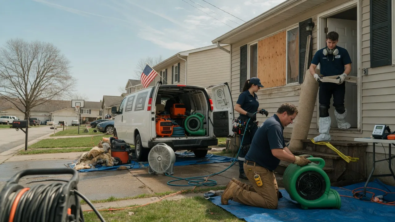Water Damage Restoration in Rome, GA near me